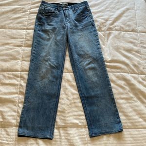 Democracy Ab Technology light wash wide leg denim - size 6